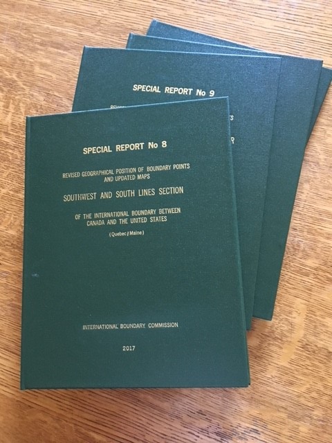Publication of Special Reports 8 and 9